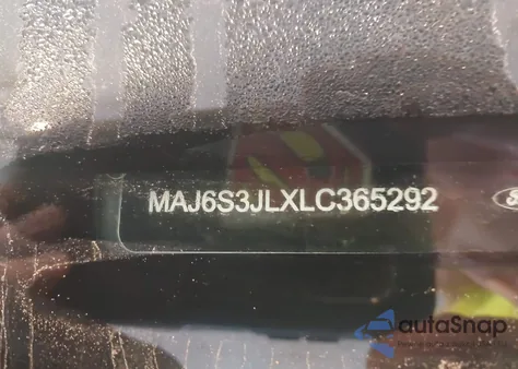 2020 Ford Ecosport Ses из США, поврежденный, VIN MAJ6S3JLXLC365292